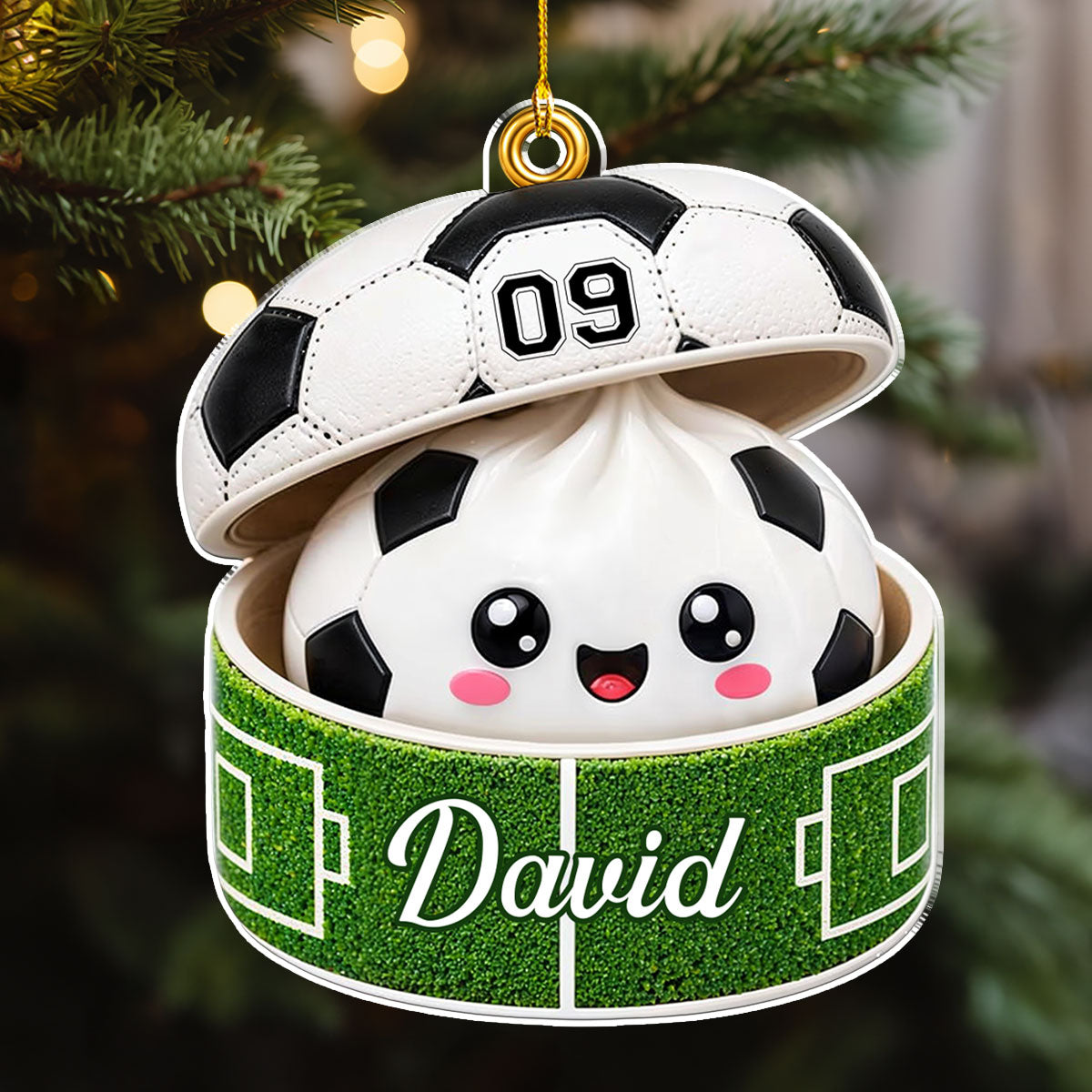 Custom Family Ornament, Christmas Gift for Family Members •  Jolly Little Joy - Personalized Acrylic Ornament