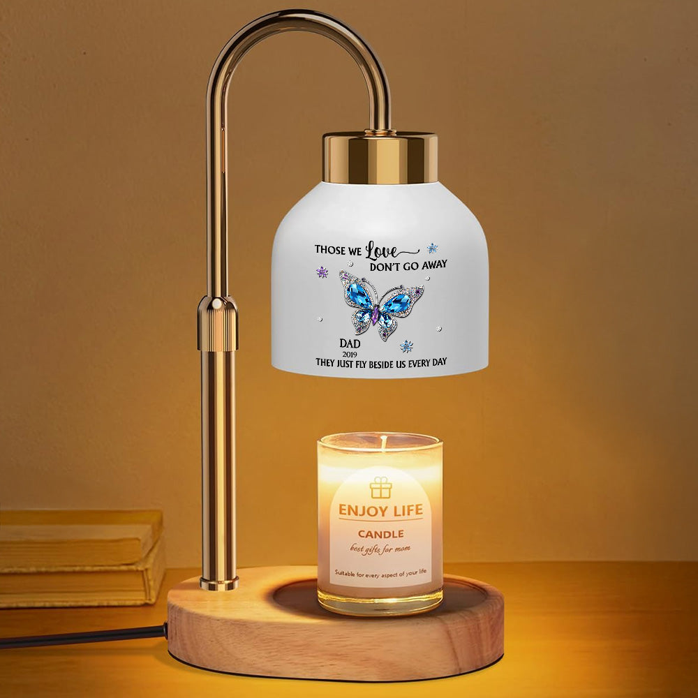 Beside You Every Day - Personalized Candle Warmer Lamp