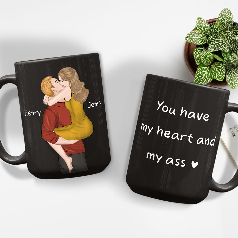Custom Anniversary Keepsake Gifts For Couple • You Can Have Mine - Personalized Coffee Mug