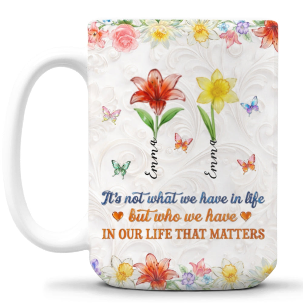 Custom Best Friend, Christmas & Birthday Friendship Keepsake Gift • Signature Friends - Personalized Coffee Mug