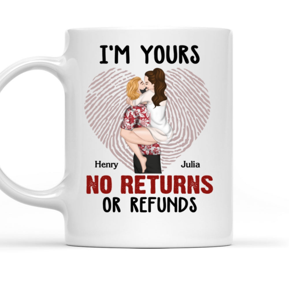 Custom Anniversary Keepsake Gifts For Couple • Im Yours - Personalized Coffee Mug