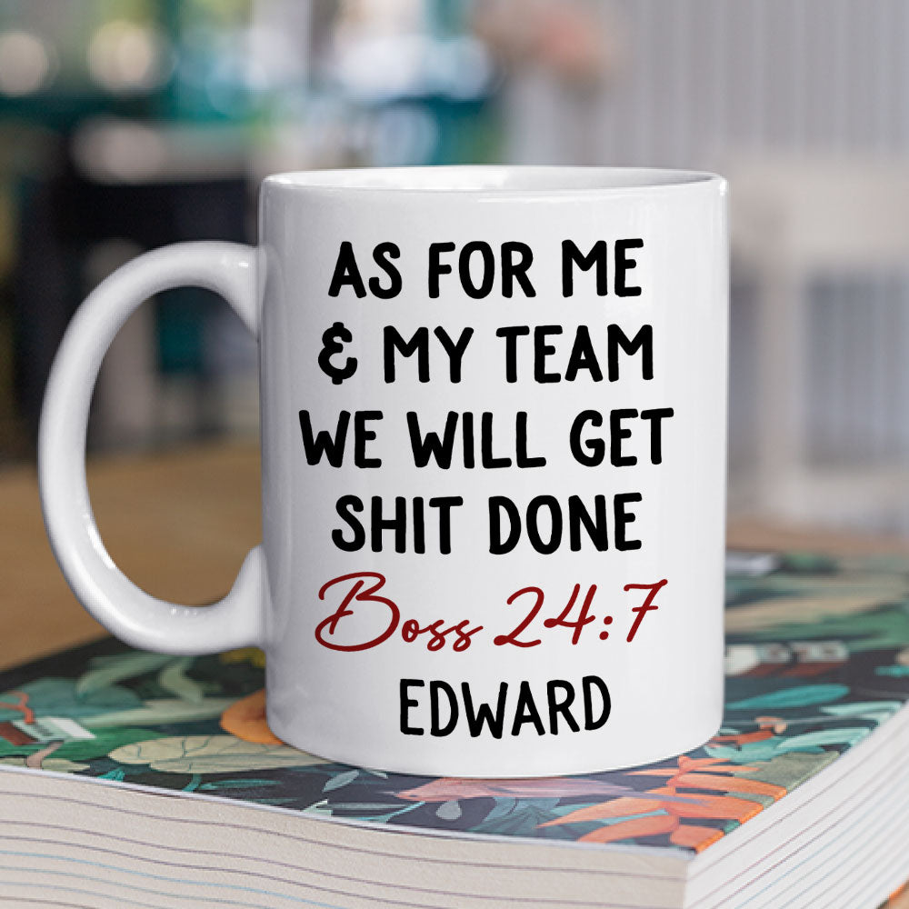Custom Coworker, Christmas & Birthday Team Appreciation Gift • Team Of Legends In Action - Personalized Coffee Mug