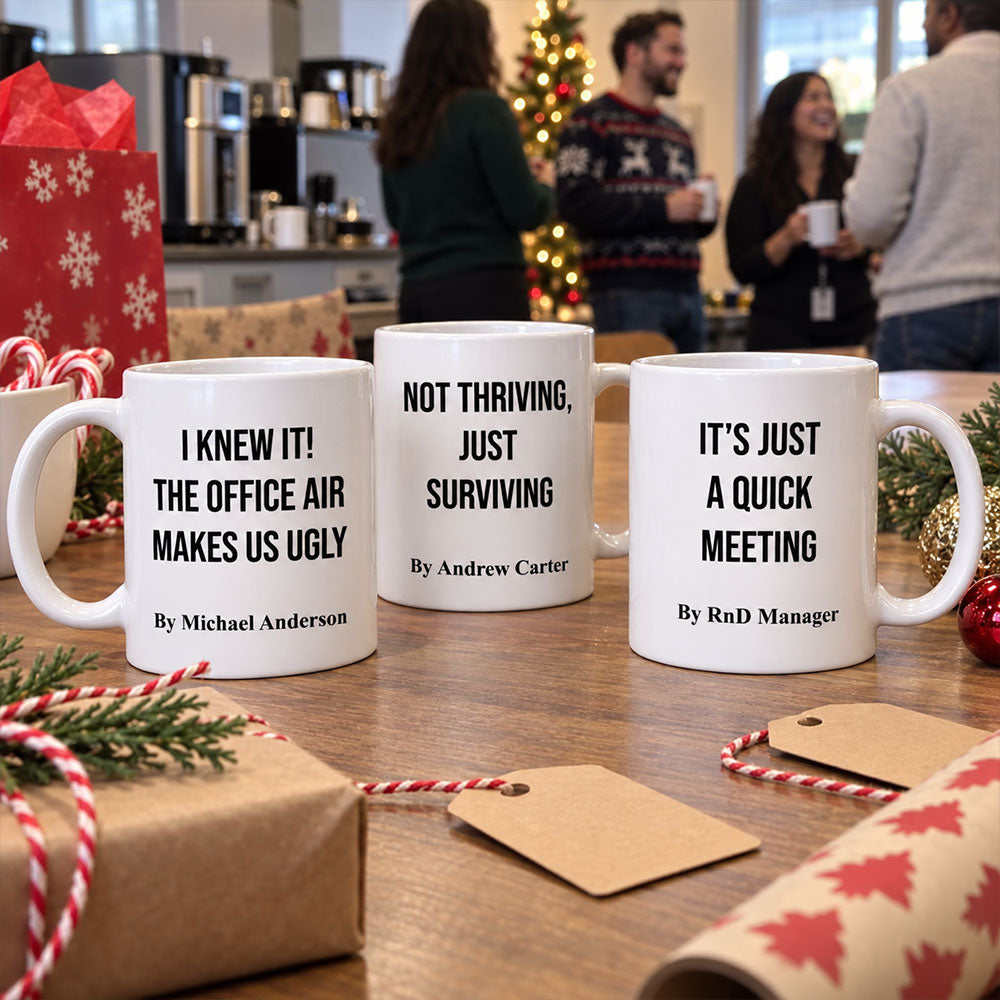 Custom Coworker, Christmas & Birthday Team Appreciation Gift • Office Funny - Personalized Coffee Mug