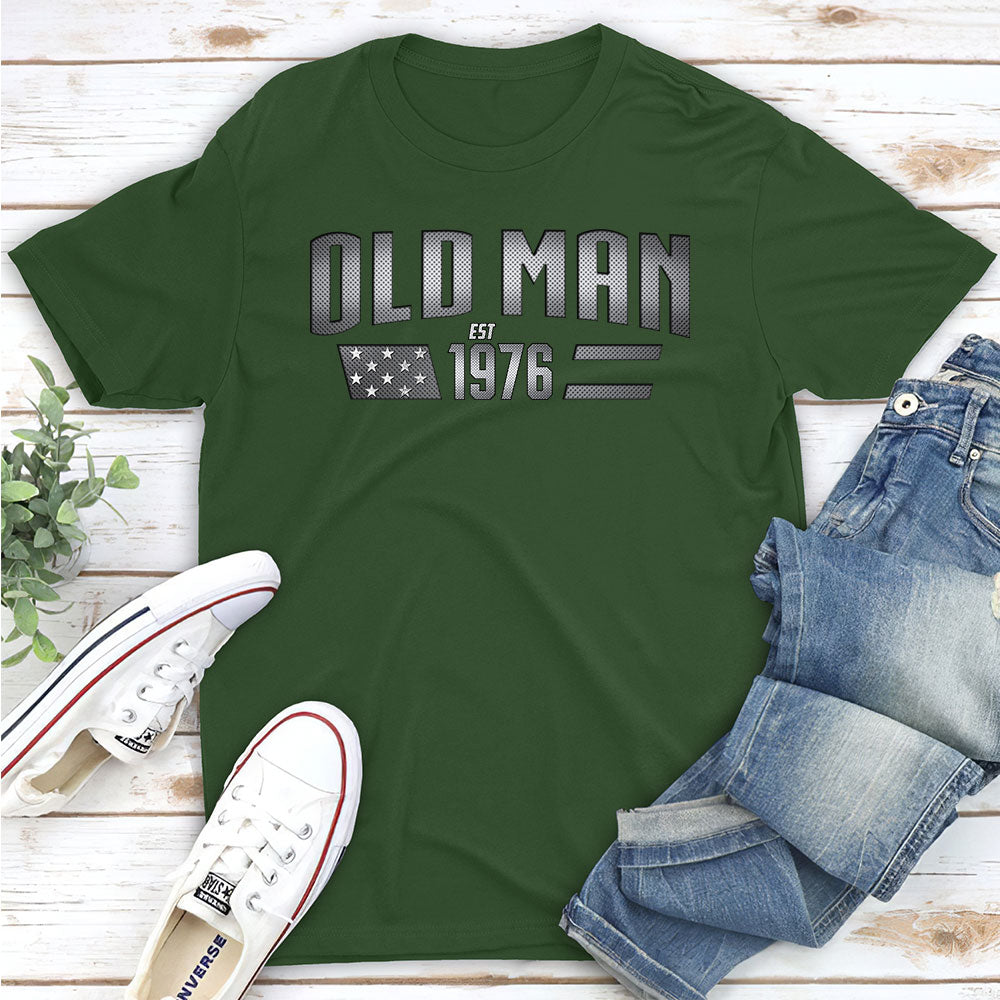 Custom Father's Day, Special Gift for Dad & Grandpa • Old Man - Personalized Shirt