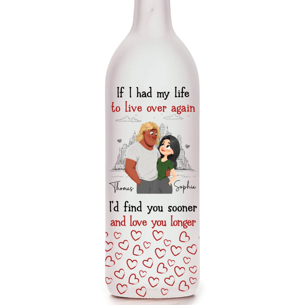 Love You So Much - Personalized Bottle Lamp