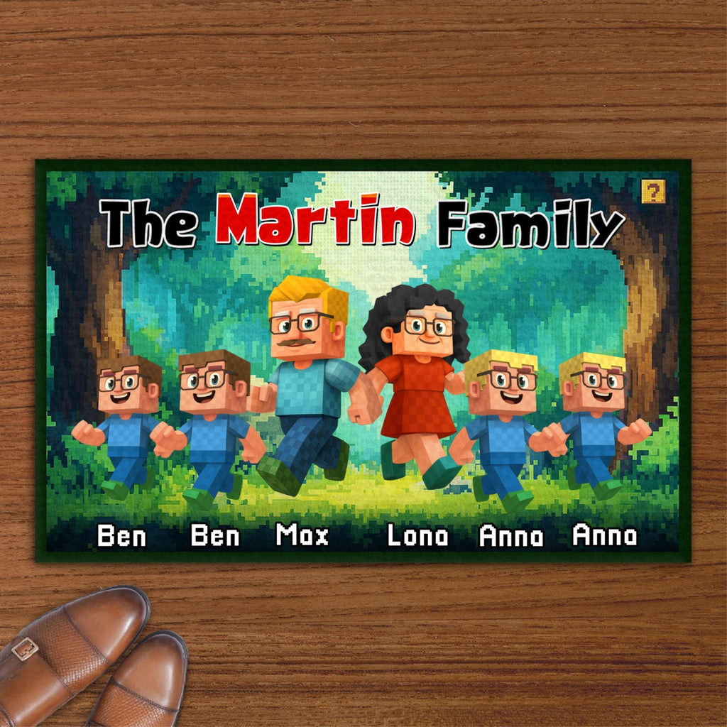 The Family - Personalized Doormat