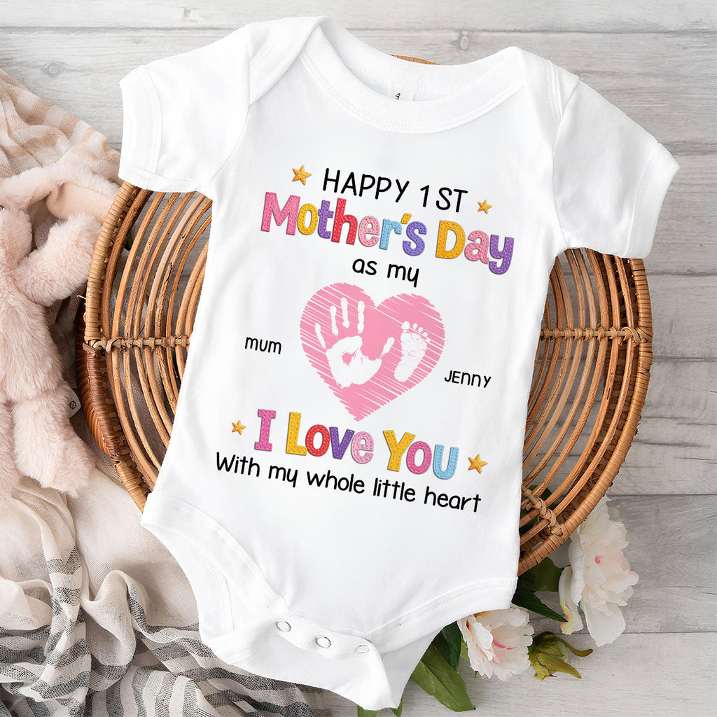 I Love You - Personalized Baby Onesie