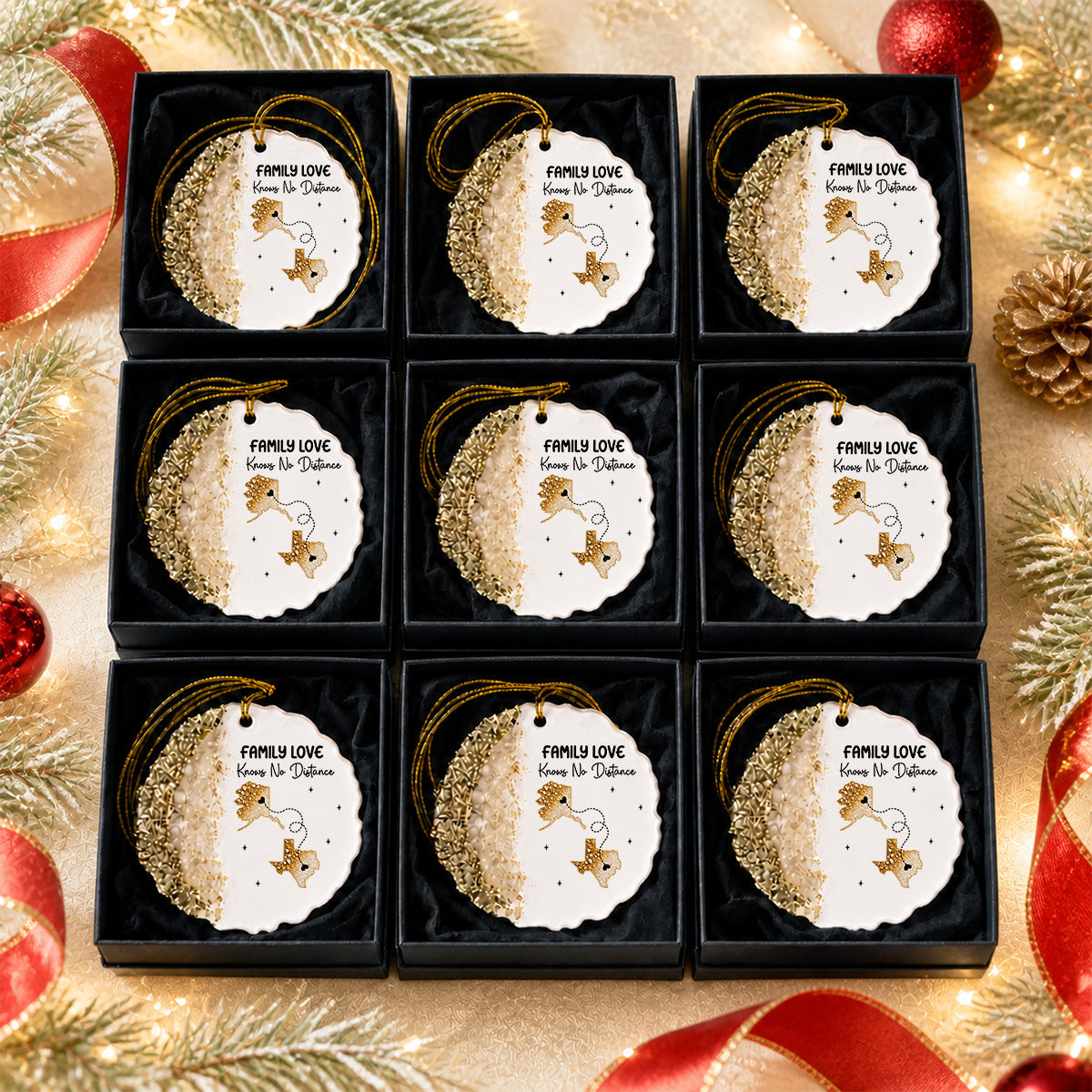 Endless Bond - Personalized Resin Ornament