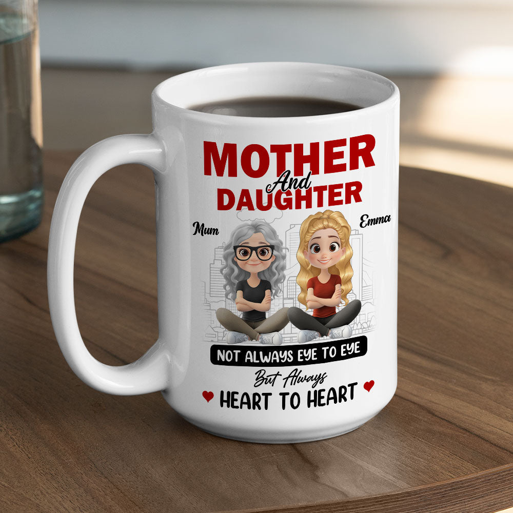 Custom Mother's Day Gift for Daughter • Forever Mum And Daughter - Personalized Coffee Mug