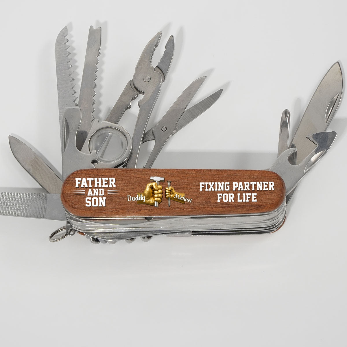Father And Son - Personalized Pocket Multi Tool