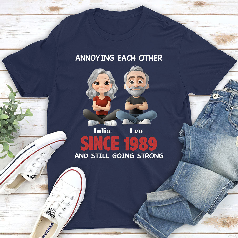 Custom Christmas Anniversary Keepsake Gifts For Husband • Together Forever - Personalized Shirt