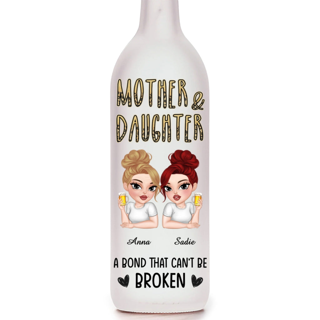A Bond That Can't Be Broken - Personalized Bottle Lamp