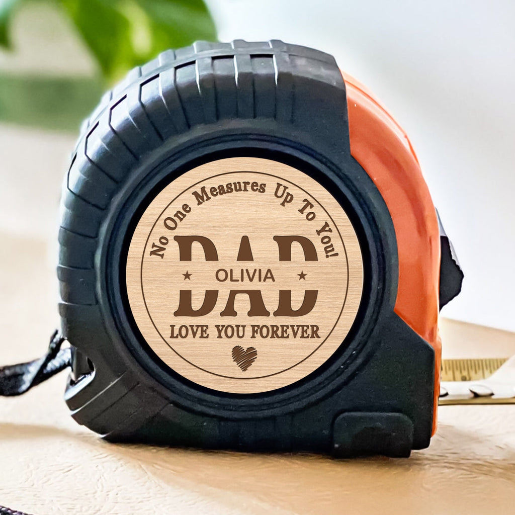Up To You Dad - Personalized Tape Measure