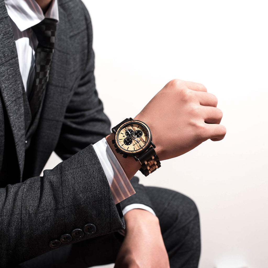 Always Will - Personalized Engraved Wooden Watches GP009