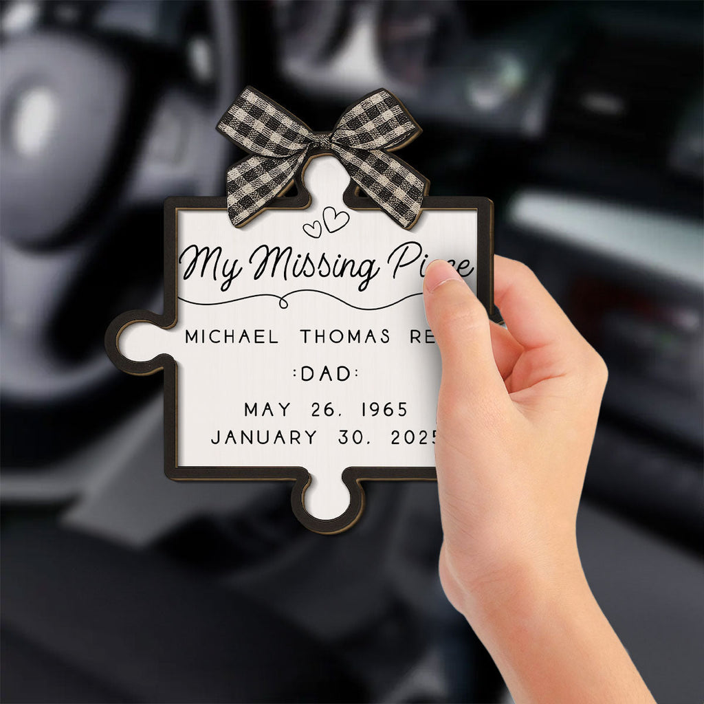 You Complete Me From Heaven - Personalized Car Visor Clip