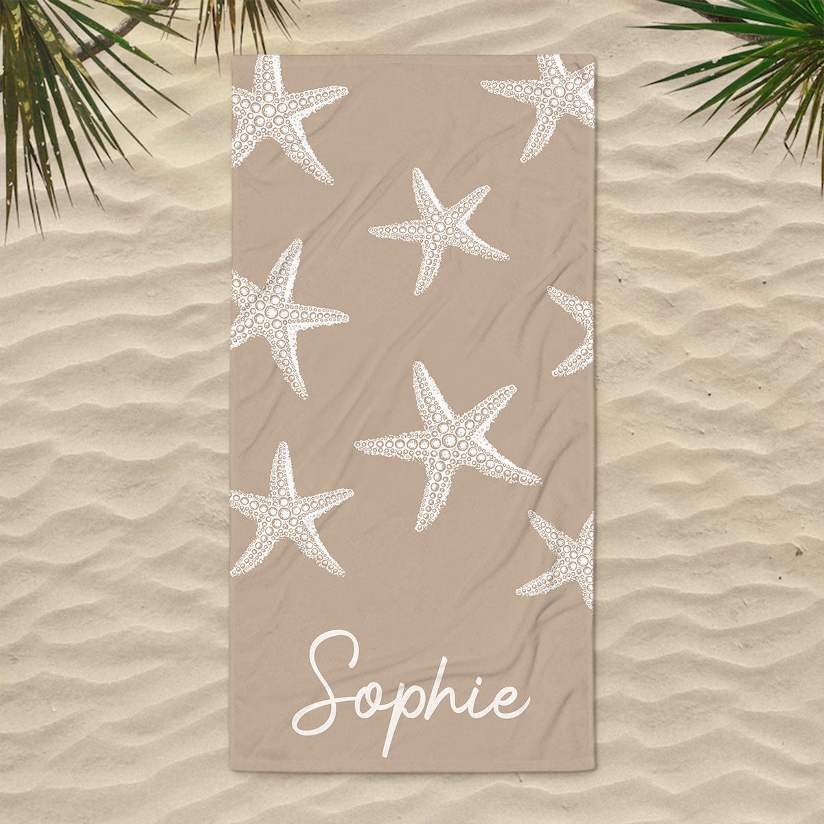 Summer Getaway - Personalized Beach Towel