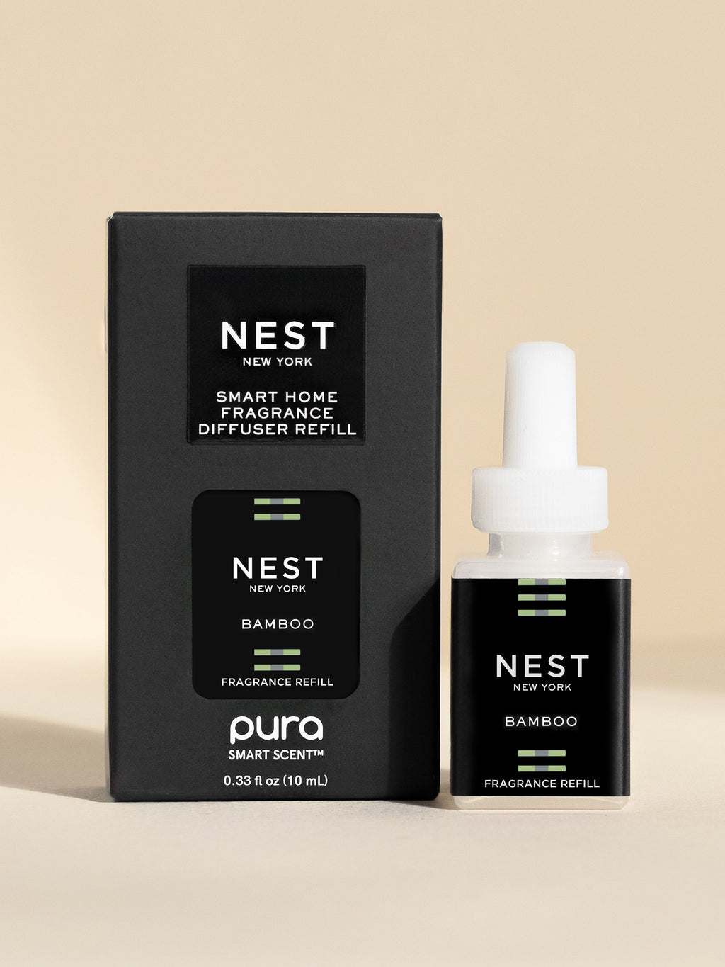 NEST New York Bamboo fragrance vial and packaging on a neutral background