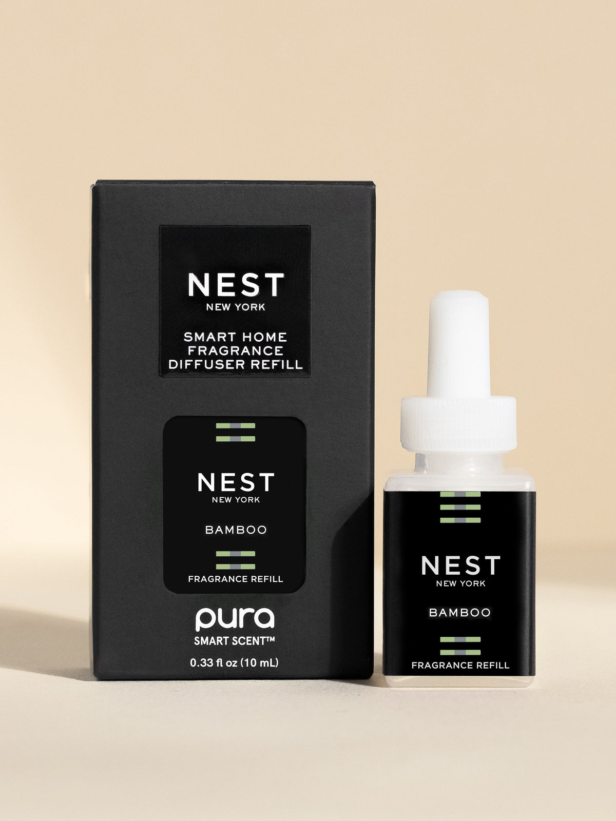 NEST New York Bamboo fragrance vial and packaging on a neutral background
