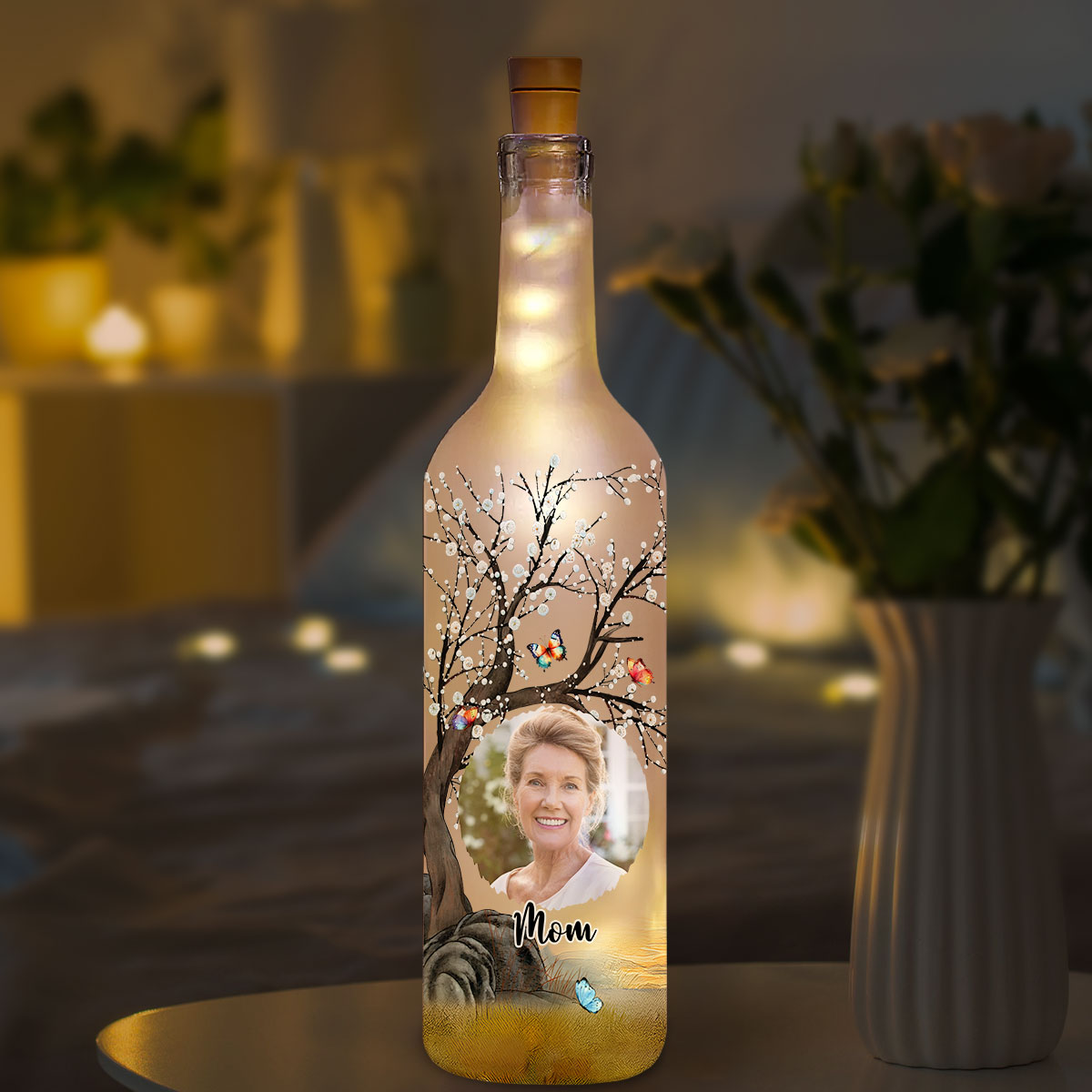 Mine Changed Forever - Personalized Bottle Lamp