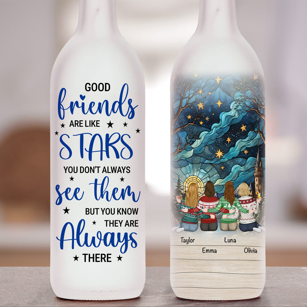 You Are My Shooting Star - Personalized Bottle Lamp