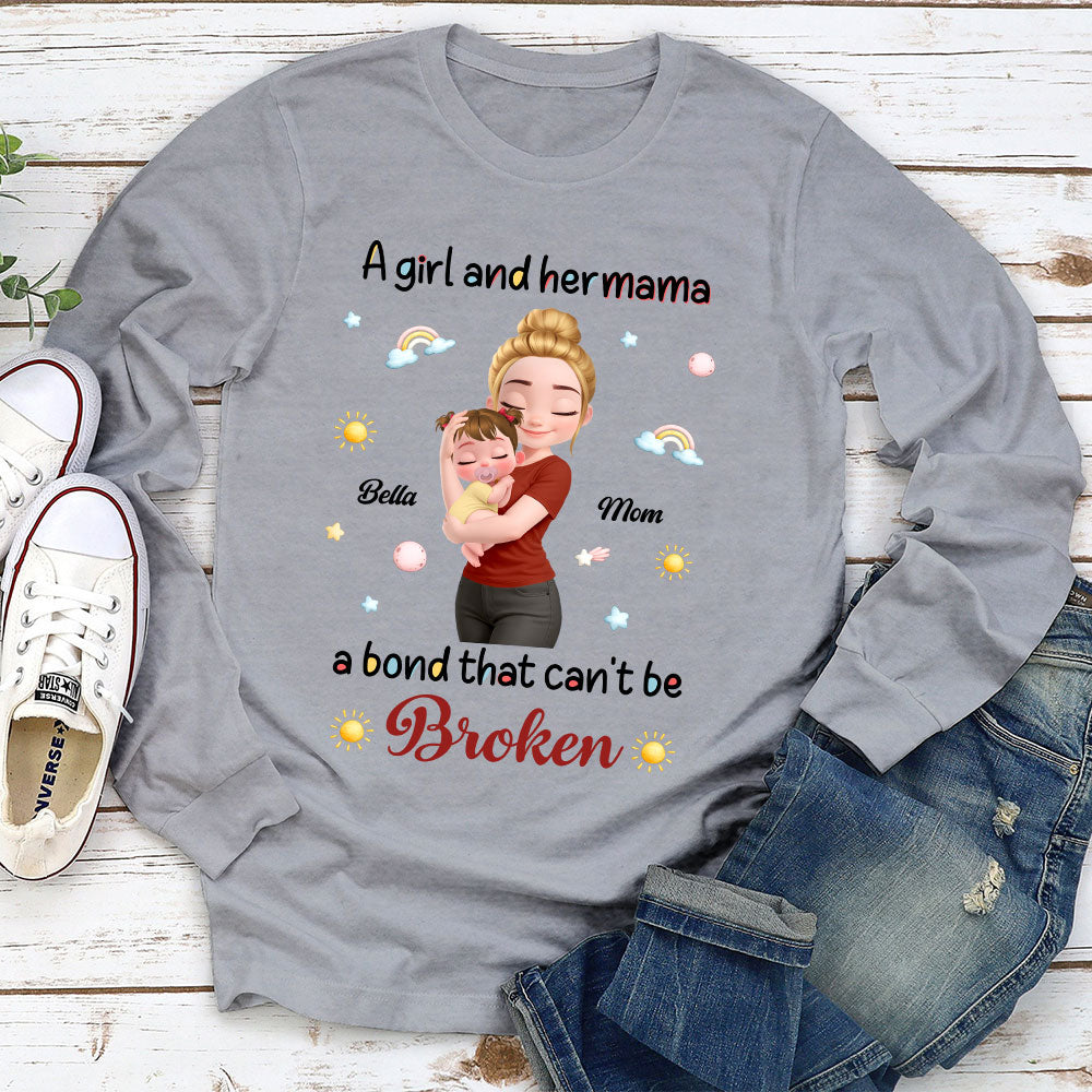 Custom Christmas & Birthday Keepsake Gift • A Baby And Mama - Personalized Shirt