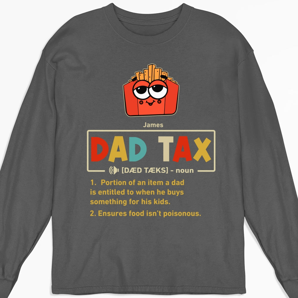Custom Father's Day, Special Gift for Dad & Grandpa • Taste Test Approved By Dad - Personalized Shirt