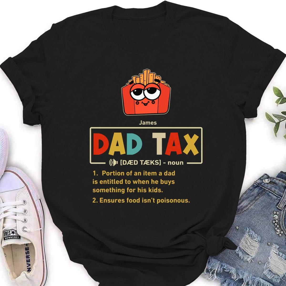 Custom Father's Day, Special Gift for Dad & Grandpa • Taste Test Approved By Dad - Personalized Shirt