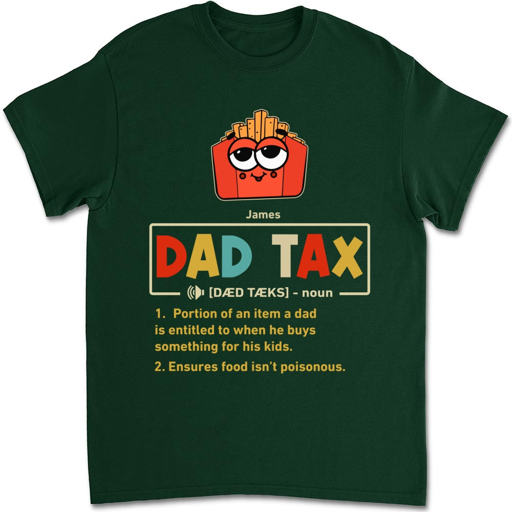 Custom Father's Day, Special Gift for Dad & Grandpa • Taste Test Approved By Dad - Personalized Shirt