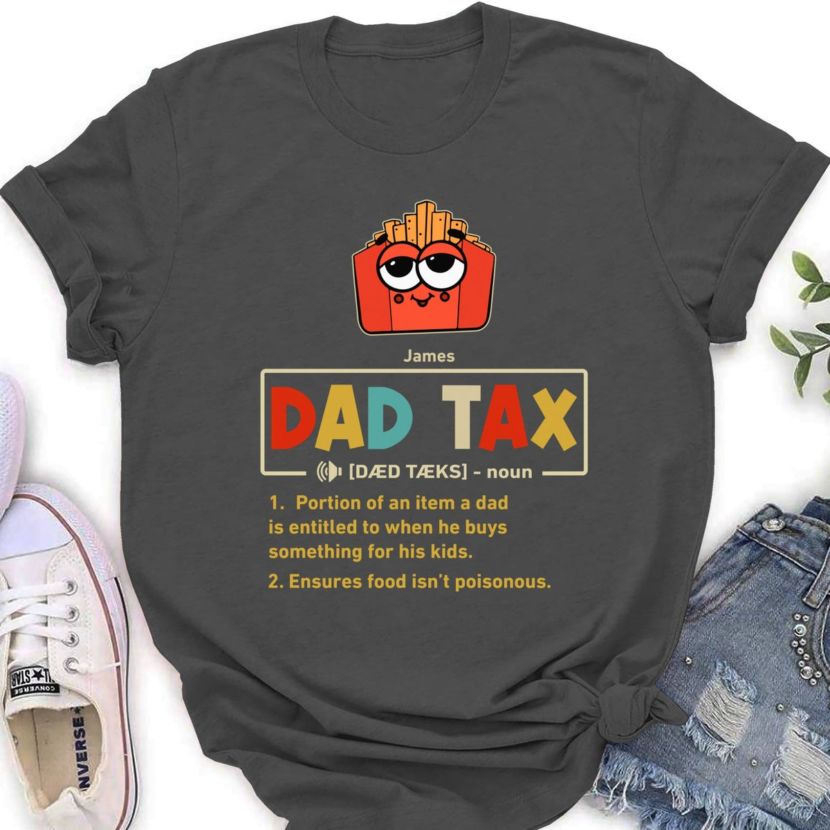 Custom Father's Day, Special Gift for Dad & Grandpa • Taste Test Approved By Dad - Personalized Shirt