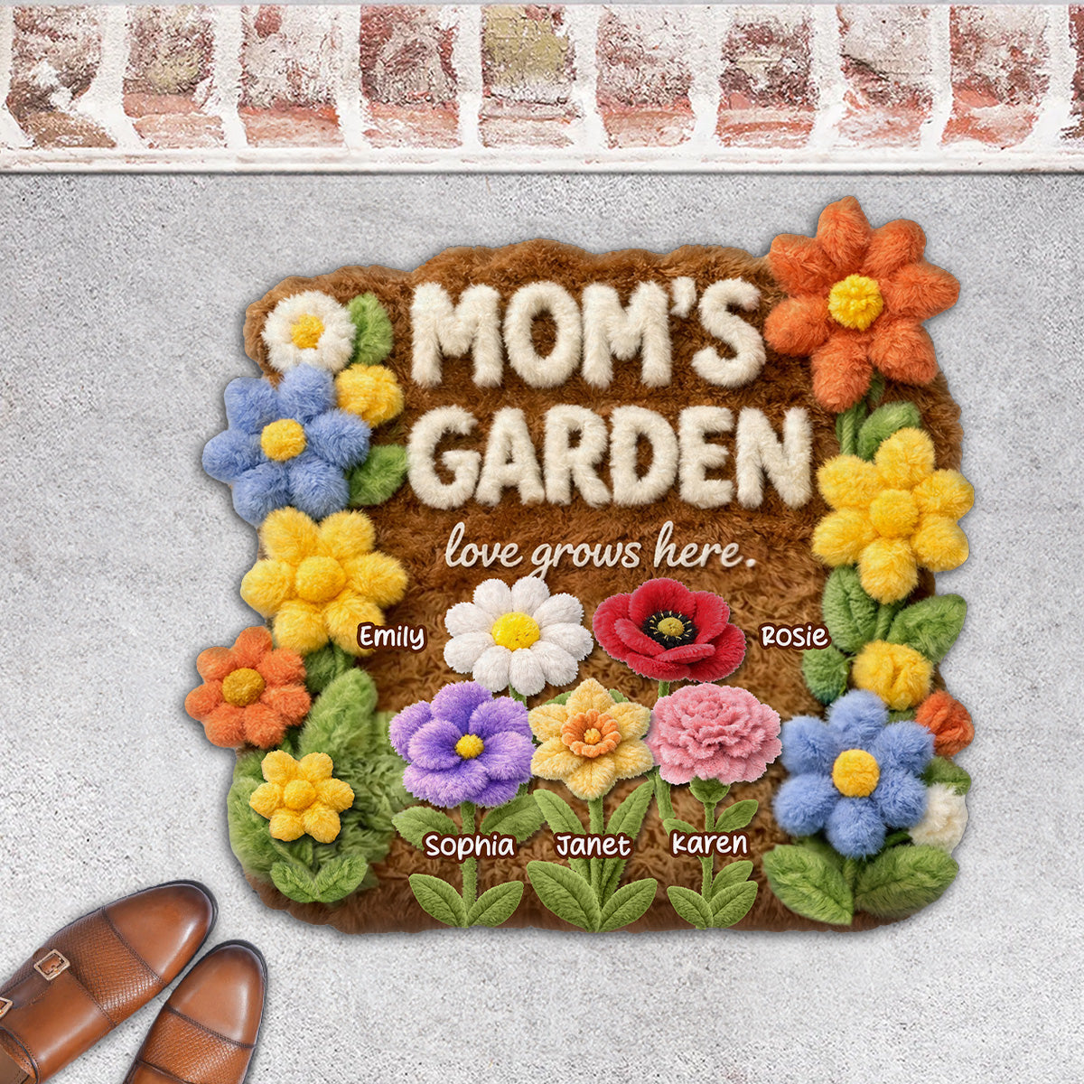 Garden Of Love - Personalized Doormat