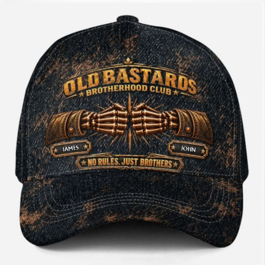 Real Brothers Always Stand Together - Personalized Classic Cap