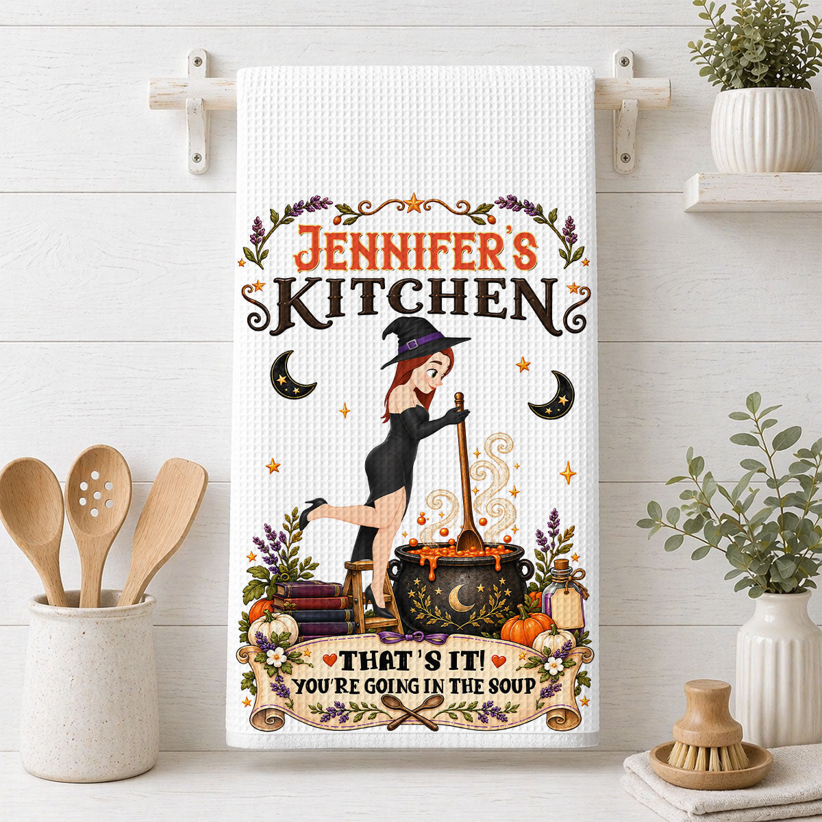 Wickedly Delicious - Personalized Kitchen Towel