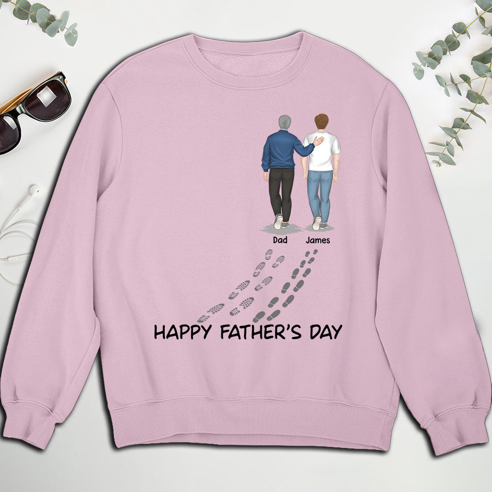 Custom Father's Day, Special Gift for Dad & Grandpa • My Dad Is My Hero - Personalized Shirt