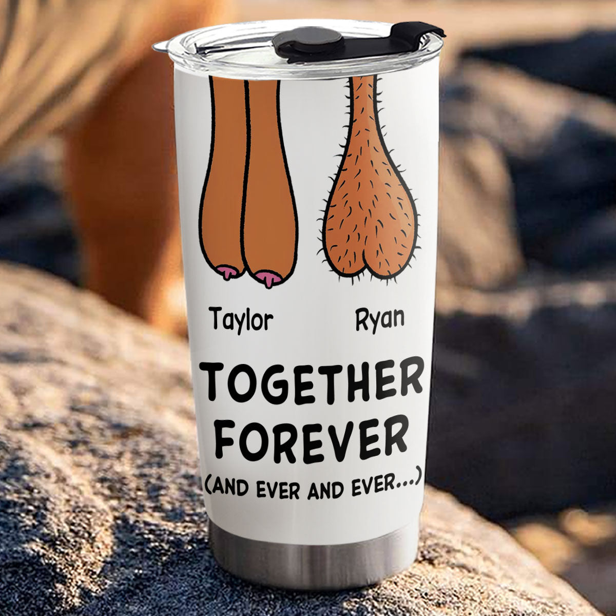 Together Forever - Personalized Tumbler