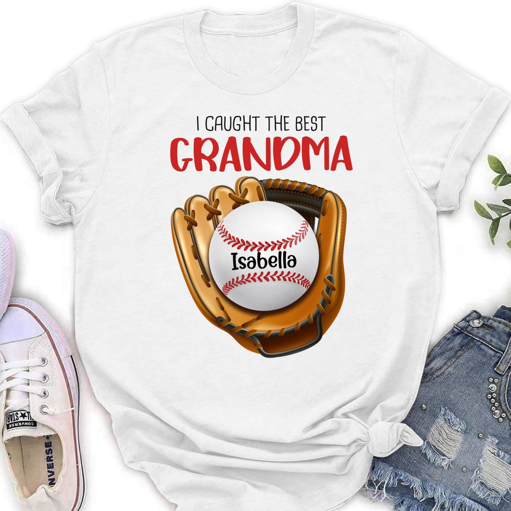 Custom Mother's Day Gift for Mom & Grandma • Basket Grandma - Personalized Shirt