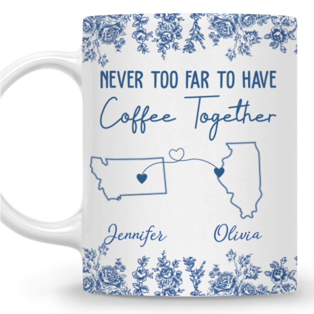 Custom Best Friend, Christmas & Birthday Friendship Keepsake Gift • I Wish - Personalized Coffee Mug