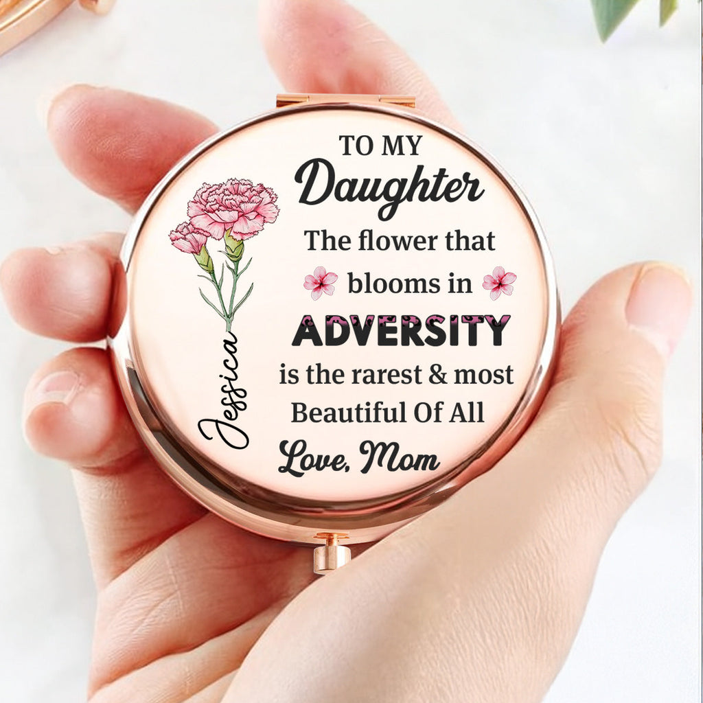 The Best Awaits You - Personalized Compact Mirror