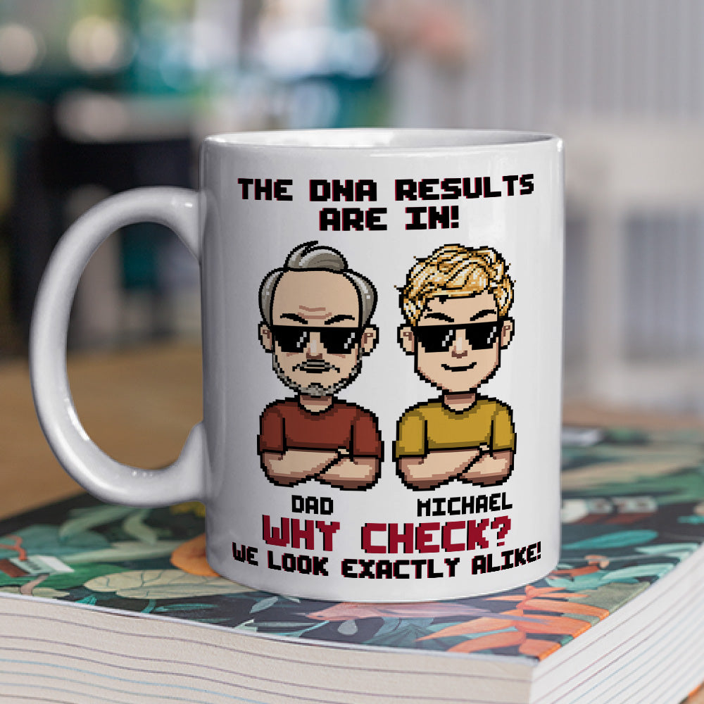 Custom Father's Day, Special Gift for Dad & Grandpa • No Need To Check - Personalized Coffee Mug