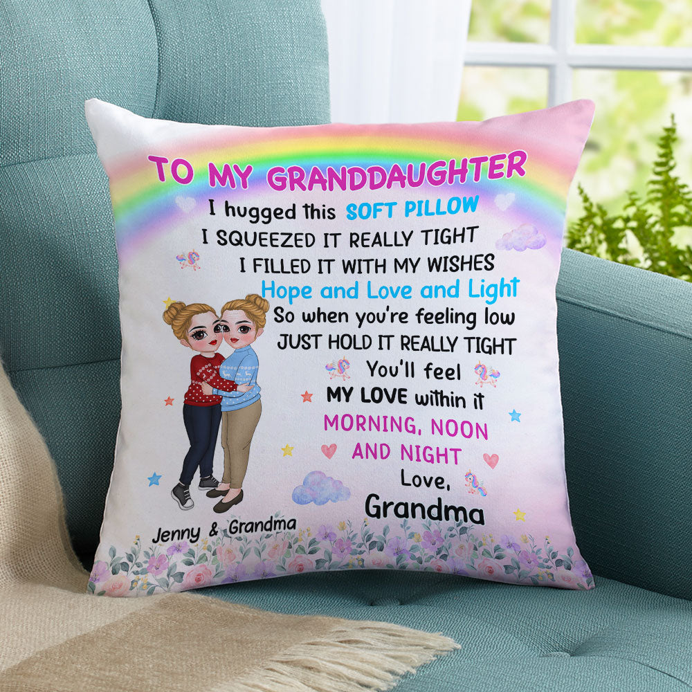 Dear My Beloved Granddaughter - Personalized Pillow