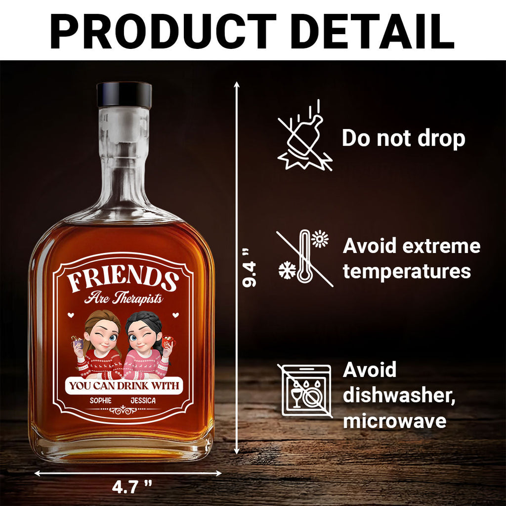 Good Wine Fixes Bad Days - Personalized Spirits Decanter