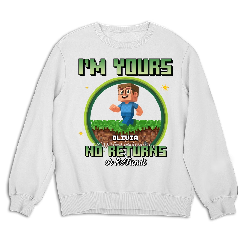 Custom Father's Day, Special Gift for Dad & Grandpa • Pixelated Love For Dad - Personalized Shirt