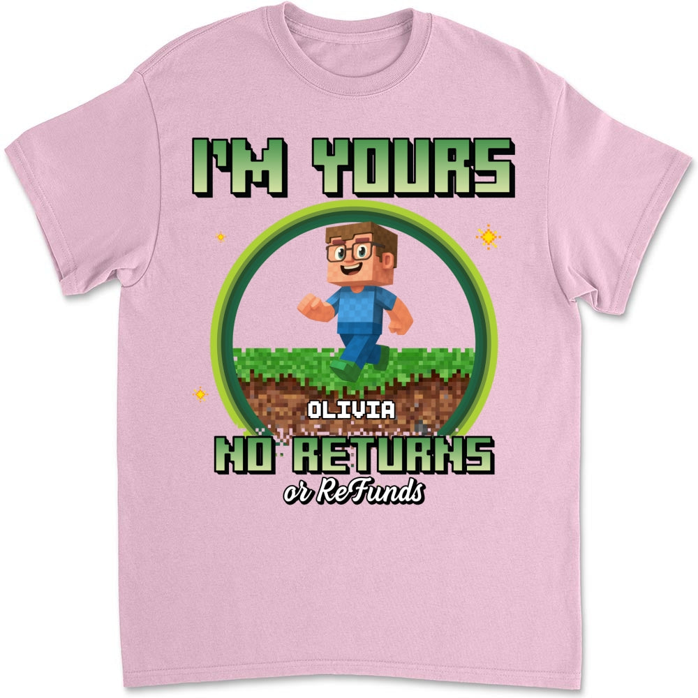 Custom Father's Day, Special Gift for Dad & Grandpa • Pixelated Love For Dad - Personalized Shirt