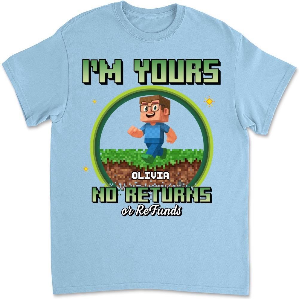 Custom Father's Day, Special Gift for Dad & Grandpa • Pixelated Love For Dad - Personalized Shirt