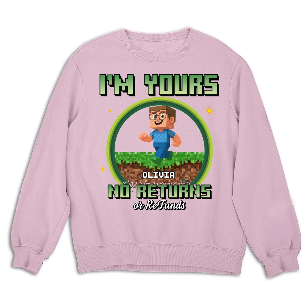 Custom Father's Day, Special Gift for Dad & Grandpa • Pixelated Love For Dad - Personalized Shirt
