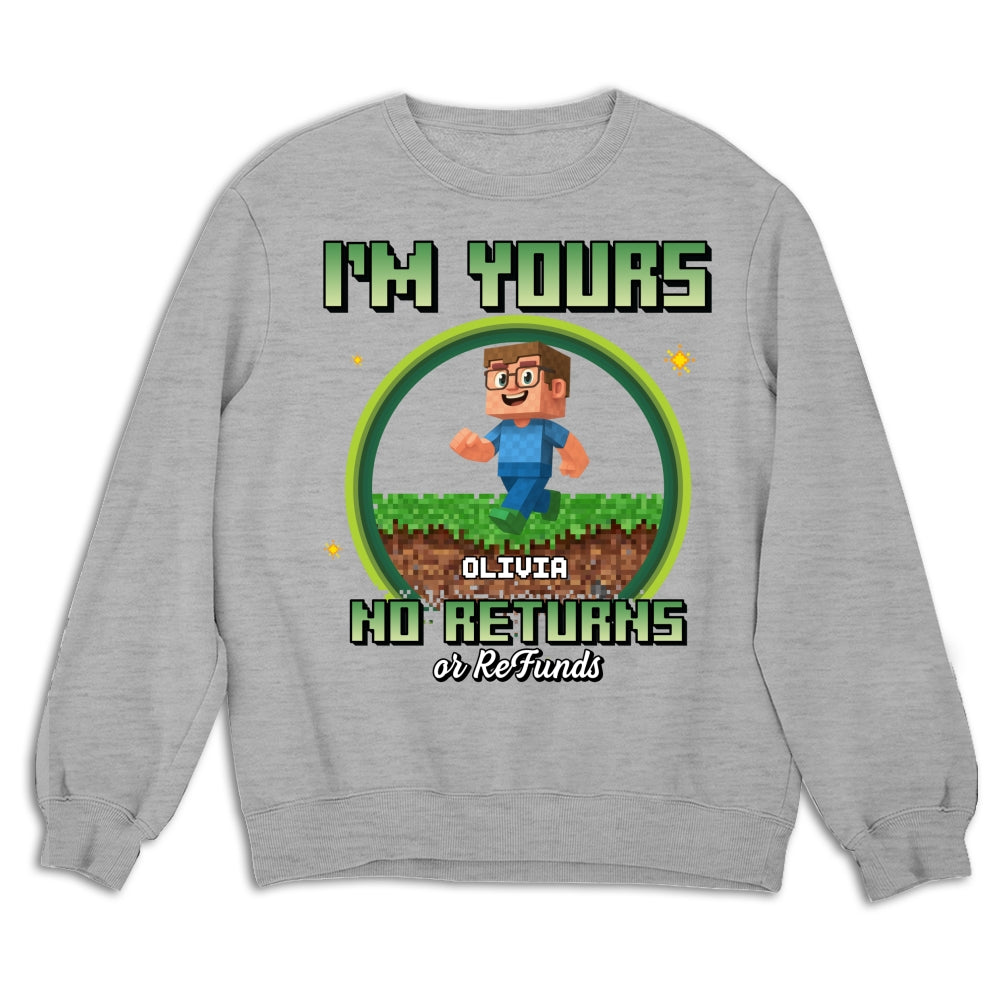 Custom Father's Day, Special Gift for Dad & Grandpa • Pixelated Love For Dad - Personalized Shirt