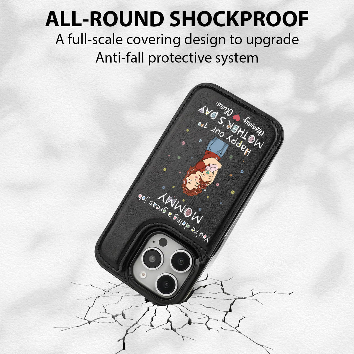 You Are Doing A Great Job - Personalized Leather Phone Case