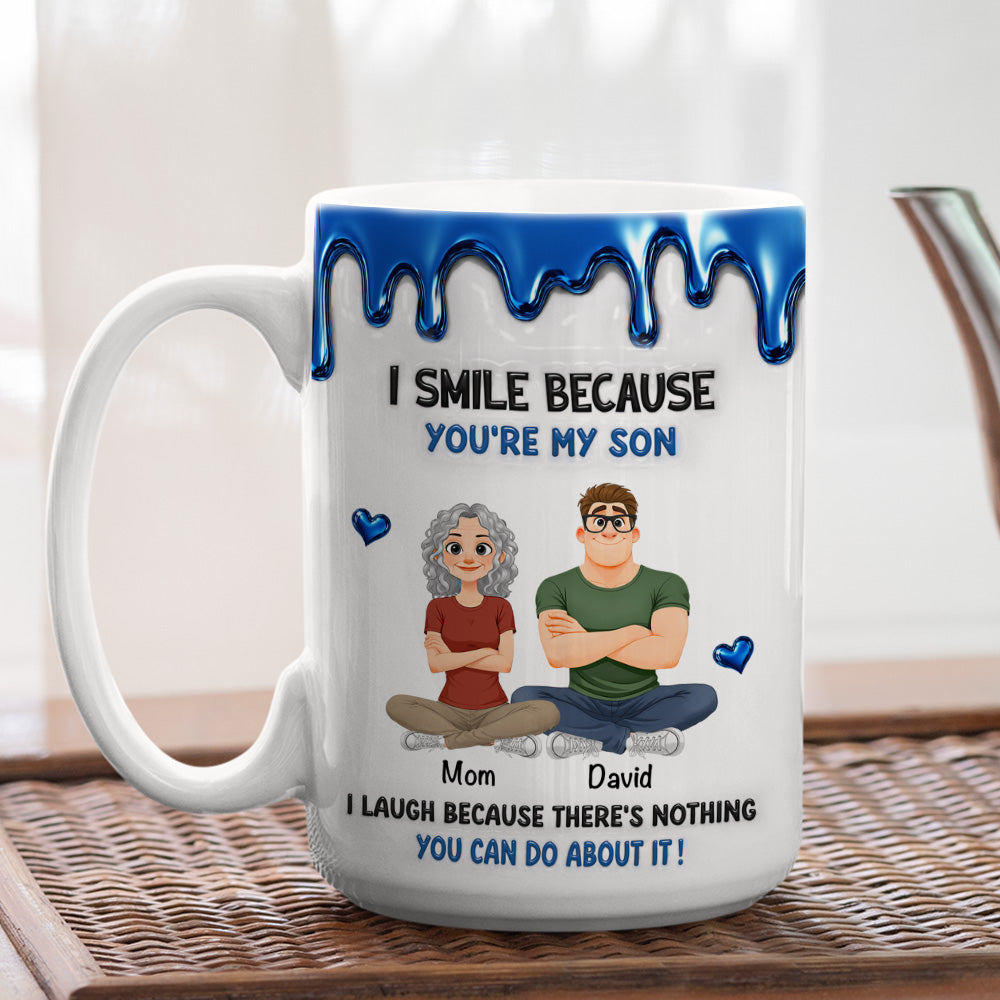 Custom Christmas & Birthday Keepsake Gift • A Bond Like No Other - Personalized 3D Inflated Effect Mug