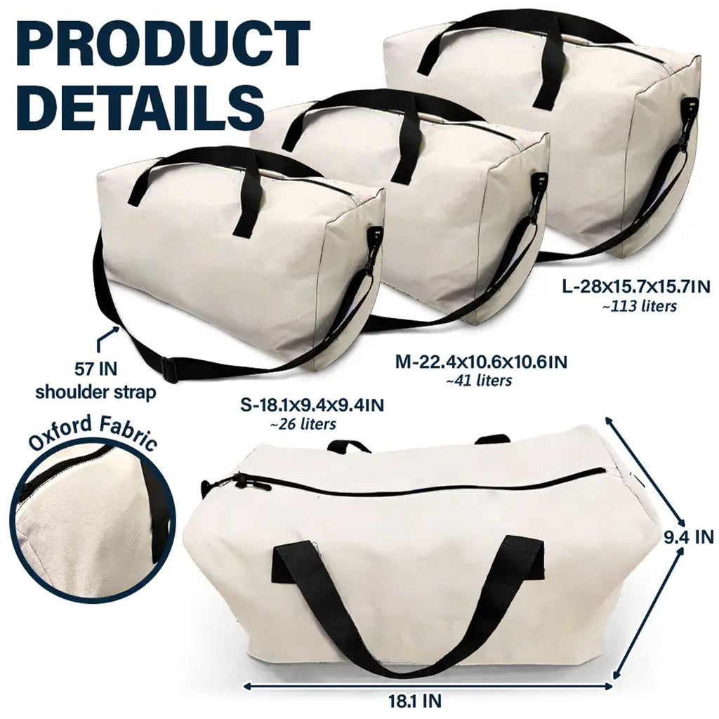 Travel Is My Therapy - Personalized Duffle Bag