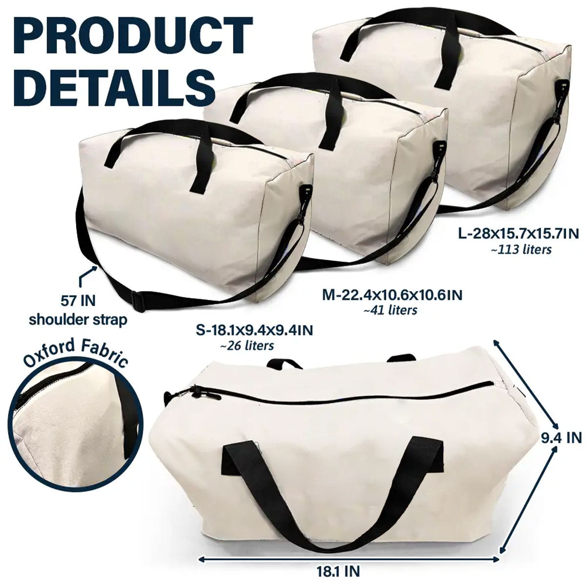 Travel Is My Therapy - Personalized Duffle Bag