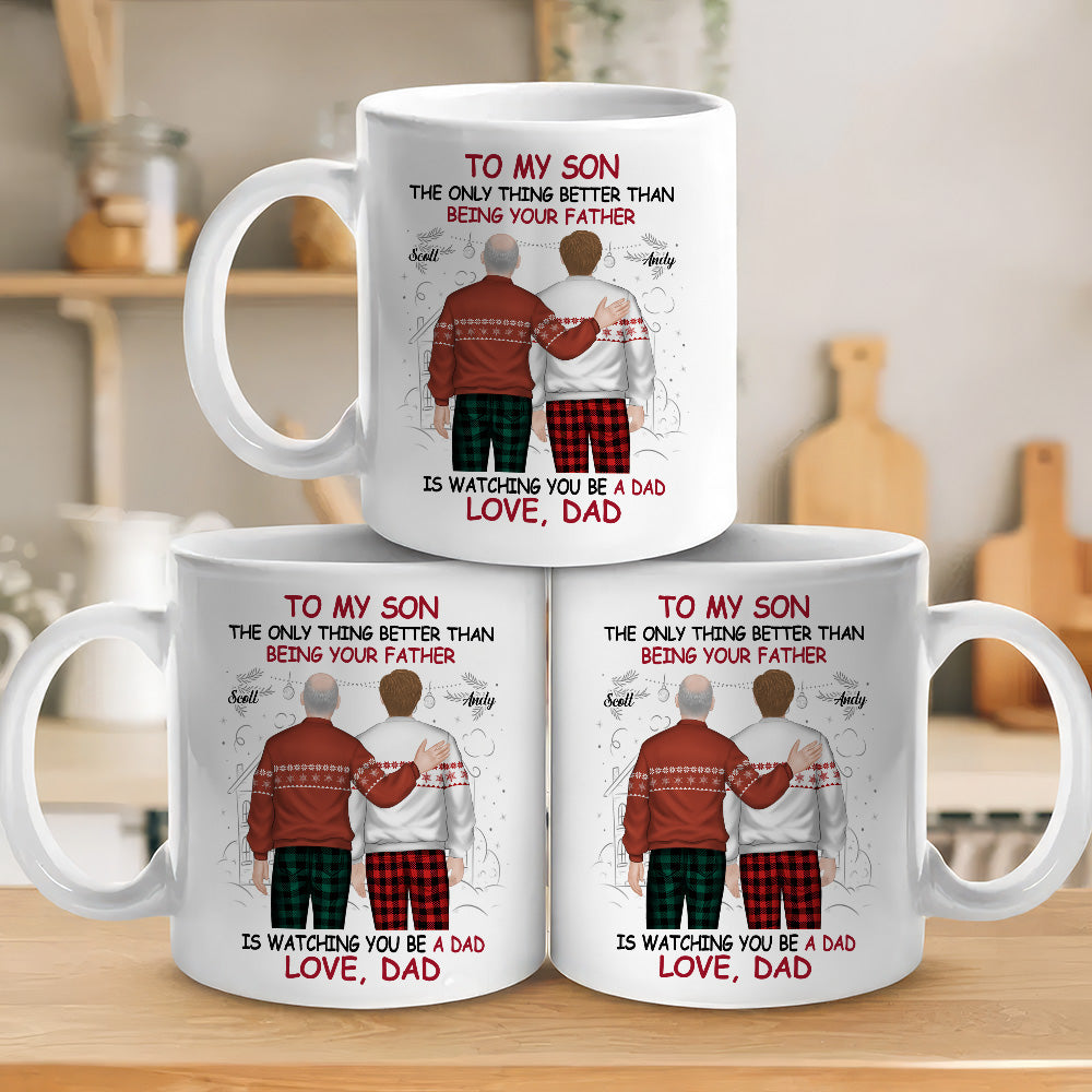 Custom Christmas & Birthday Gift for Son • The Wonderful Gift - Personalized Coffee Mug